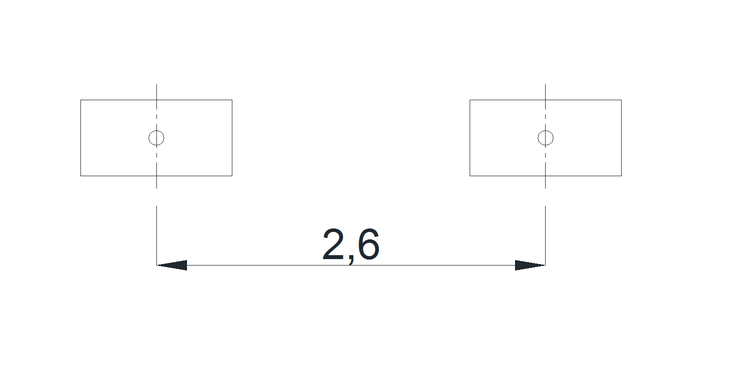 how to mark center to center dimensions in solidworks drawing { .drw