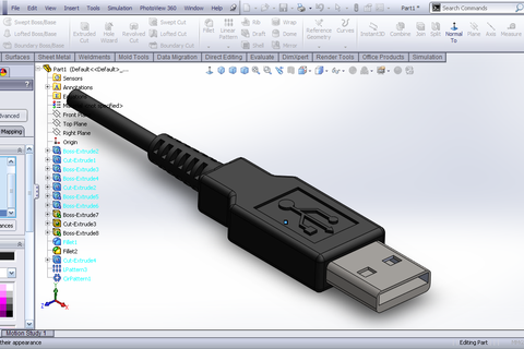 Tutorial - Modeling USB Head in SolidWorks Part 3? - GrabCAD