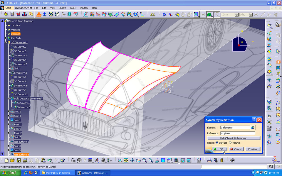 Tutorial: Car design in Catia V5-Part3 - GrabCAD