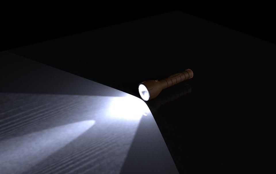 How to render a flashlight in Keyshot GrabCAD