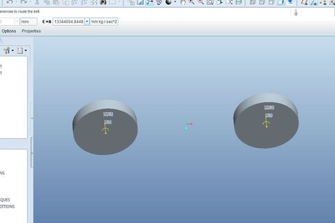 How to make belt mechanism in pro e? - GrabCAD