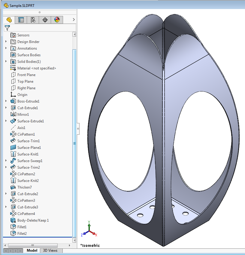 What am I missing to finish this egg shaped 4 sided design in