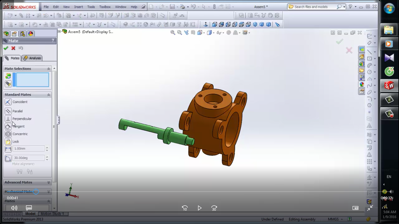 Solidworks Assembly And Motion Grabcad Tutorials Solidworks Assembly And Motion Grabcad Tutorials