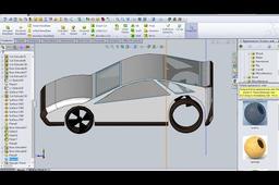 Completed car solidworks | GrabCAD Tutorials