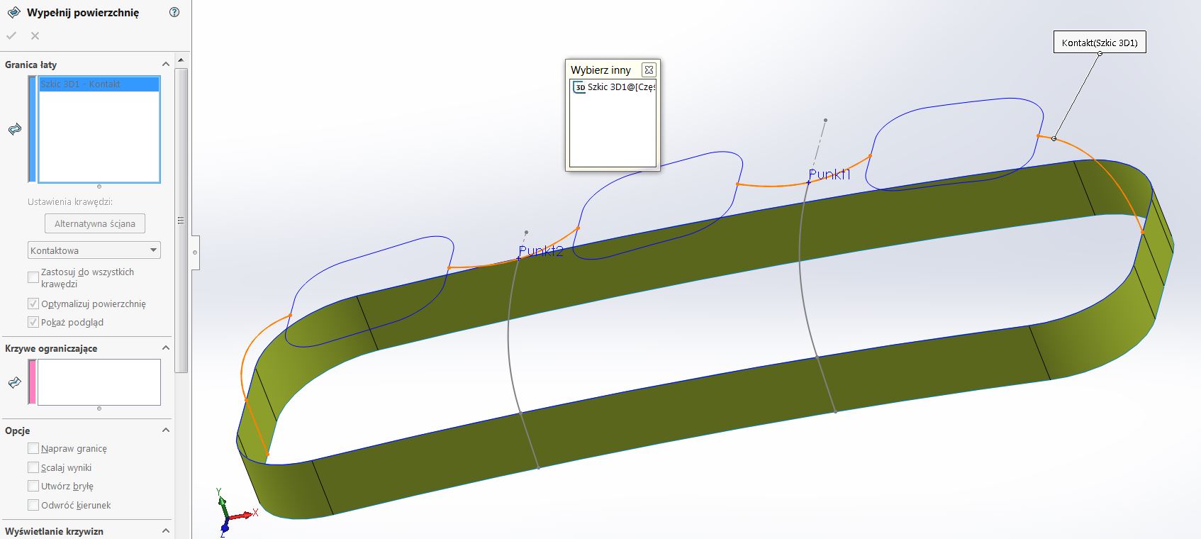 Surface modeling - Fill and curves (collecting, triming, creating ...