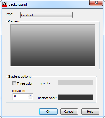 how do i change render background in autocad | GrabCAD Questions