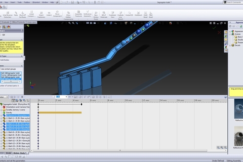 Gravity Simsolid Software How to add gravity simulation - on motion study in SolidWorks 2012 ...