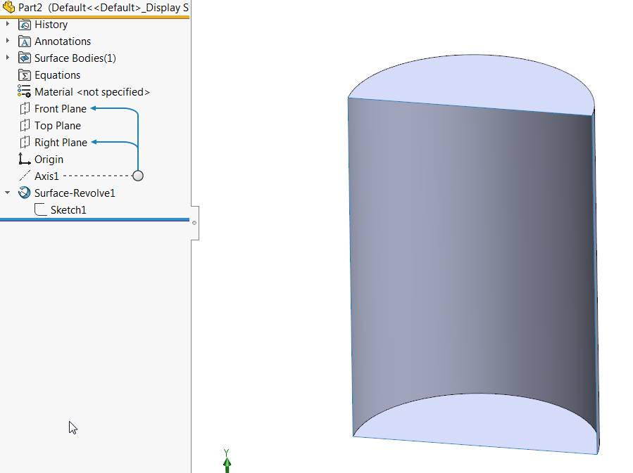 hollow cylinder SolidWorks Tutorials on Demand GrabCAD Groups