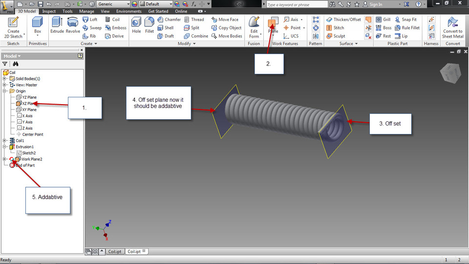 Tutorial, Inventor Cable & Drum Animation. - GrabCAD