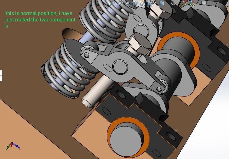 Misalignment of cam mate during movement GrabCAD Groups