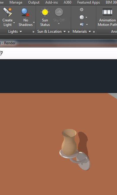 Shadows are too dark in rendering | GrabCAD Questions