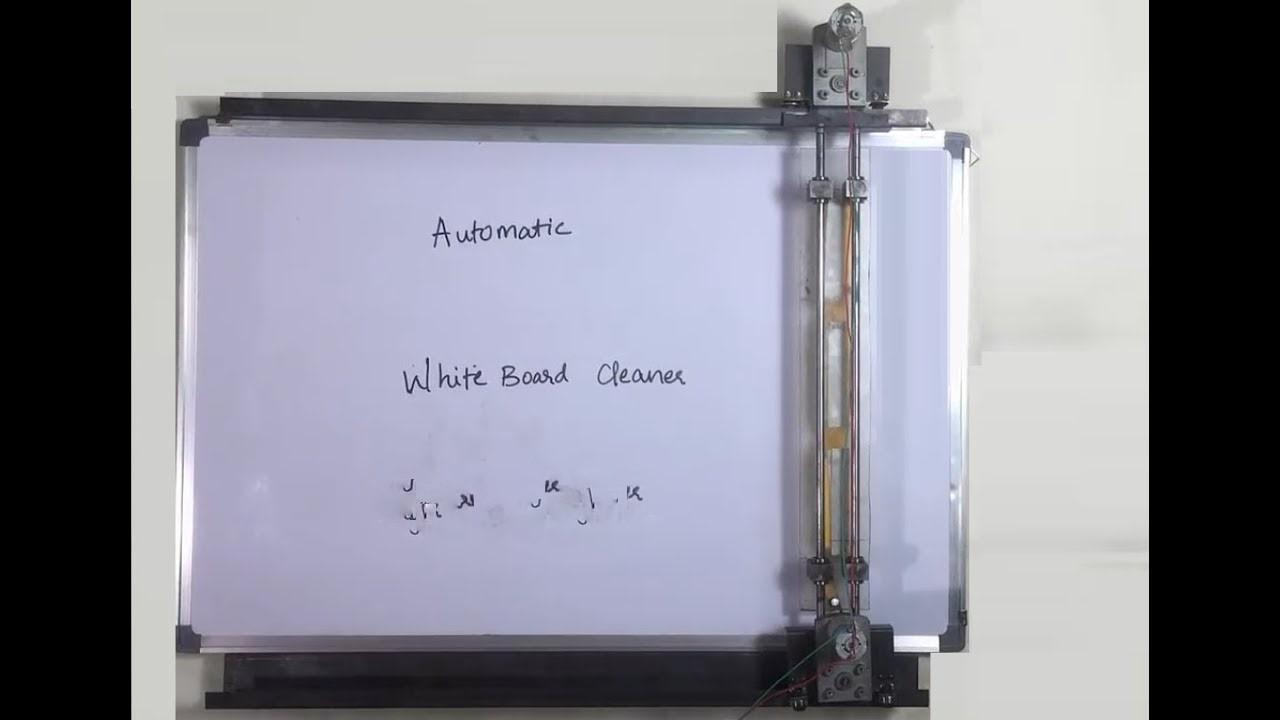 Design & fabrication of Automatic Whiteboard cleaning system in