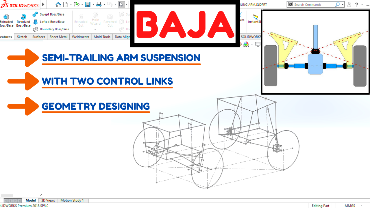 Learn how to create SemiTrailing Arm Suspension Geometry GrabCAD Türkiye GrabCAD Groups