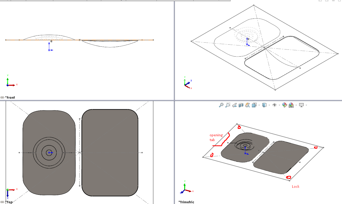 How to design Clamshell Packaging (for vascum forming) GrabCAD Questions