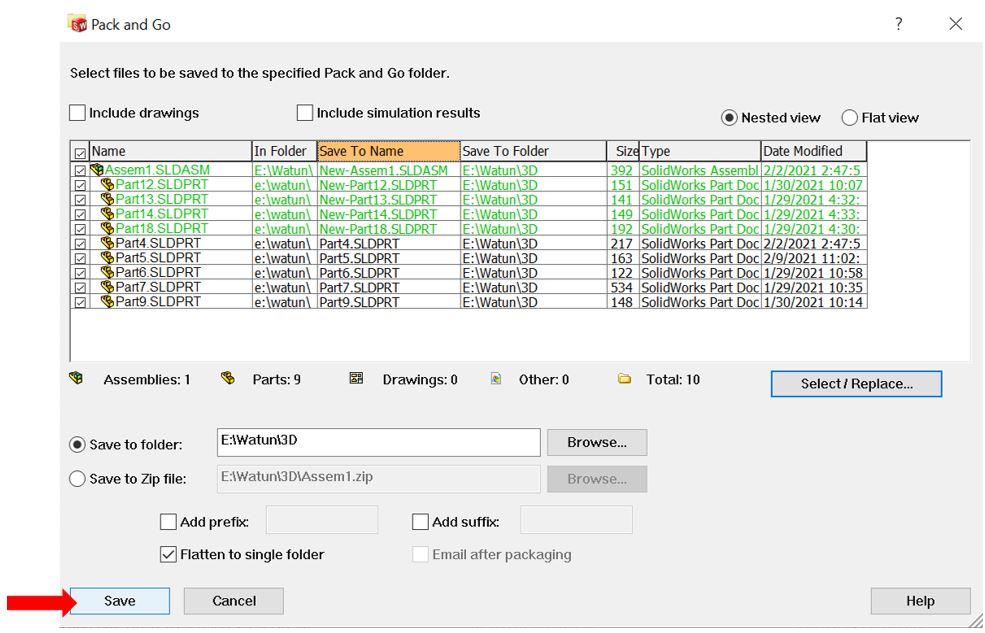 Copy to NEW! parts/assembly from the old one in Solidworks | GrabCAD ...