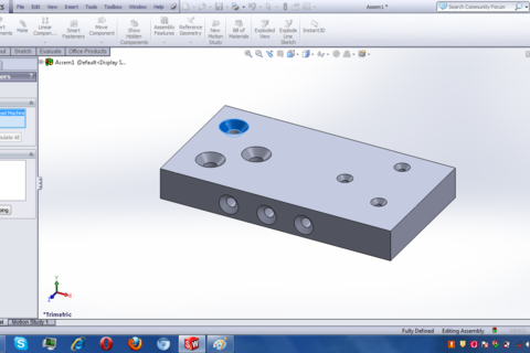 How to use Smart Fastener feature in assembly module in SolidWorks ...