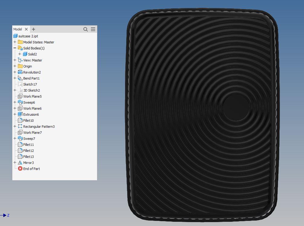 can someone help me to design this suitcase? | SOLIDWORKS Design & Help ...