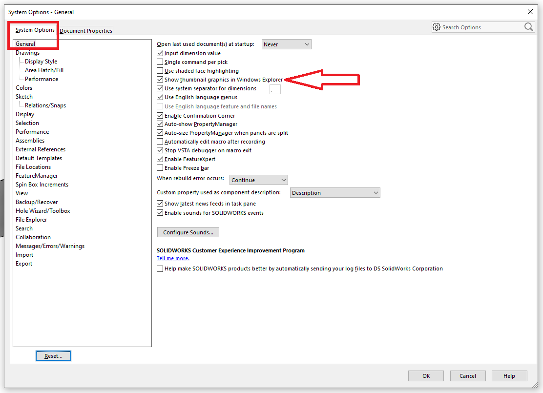 How to update thumbnails of SW files in Windows Explorer? | GrabCAD Groups