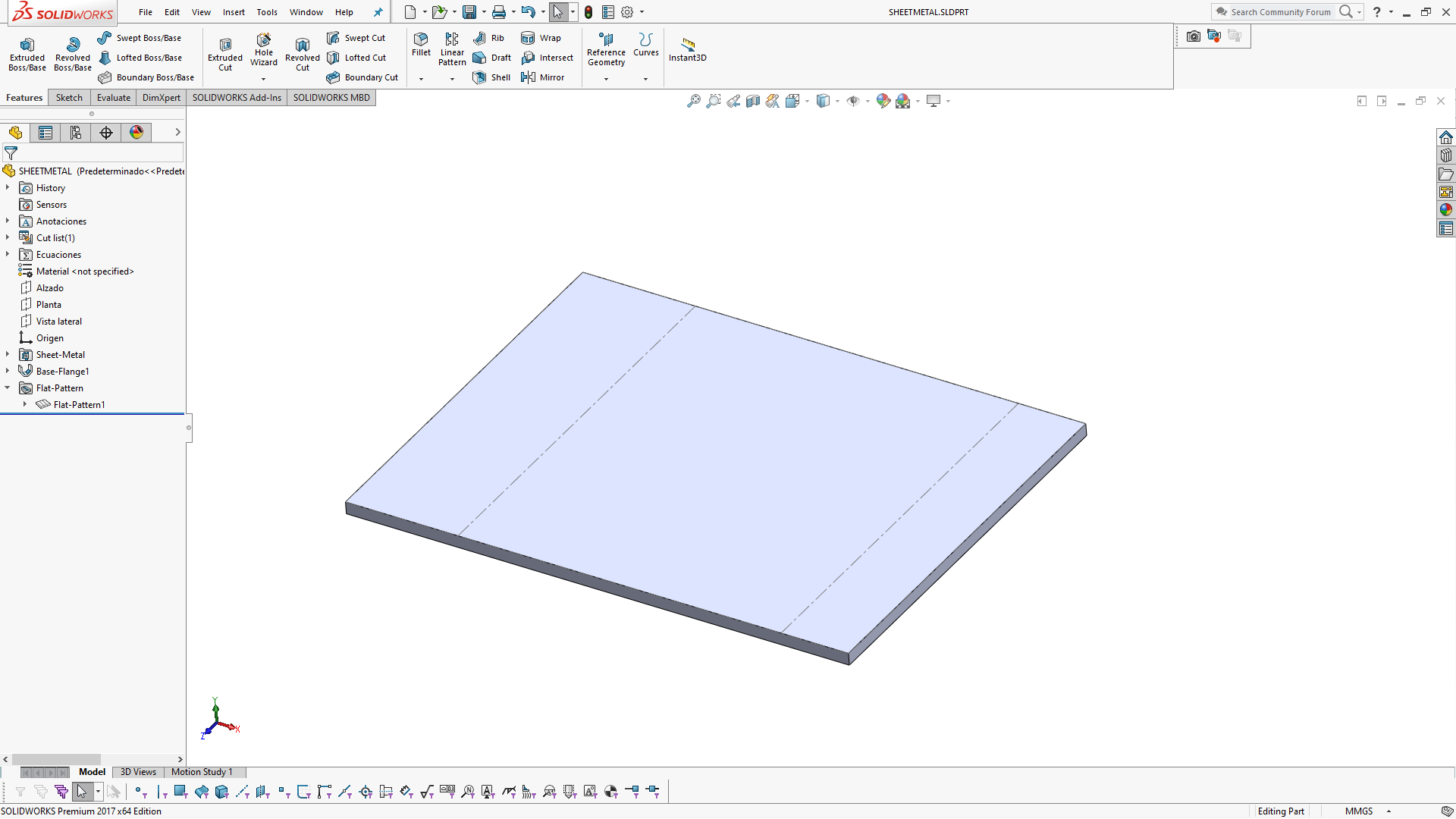 How To Fix Flat Pattern Issue In Drawing File Grabcad Groups How To Fix Flat Pattern Issue In Drawing File Grabcad Groups