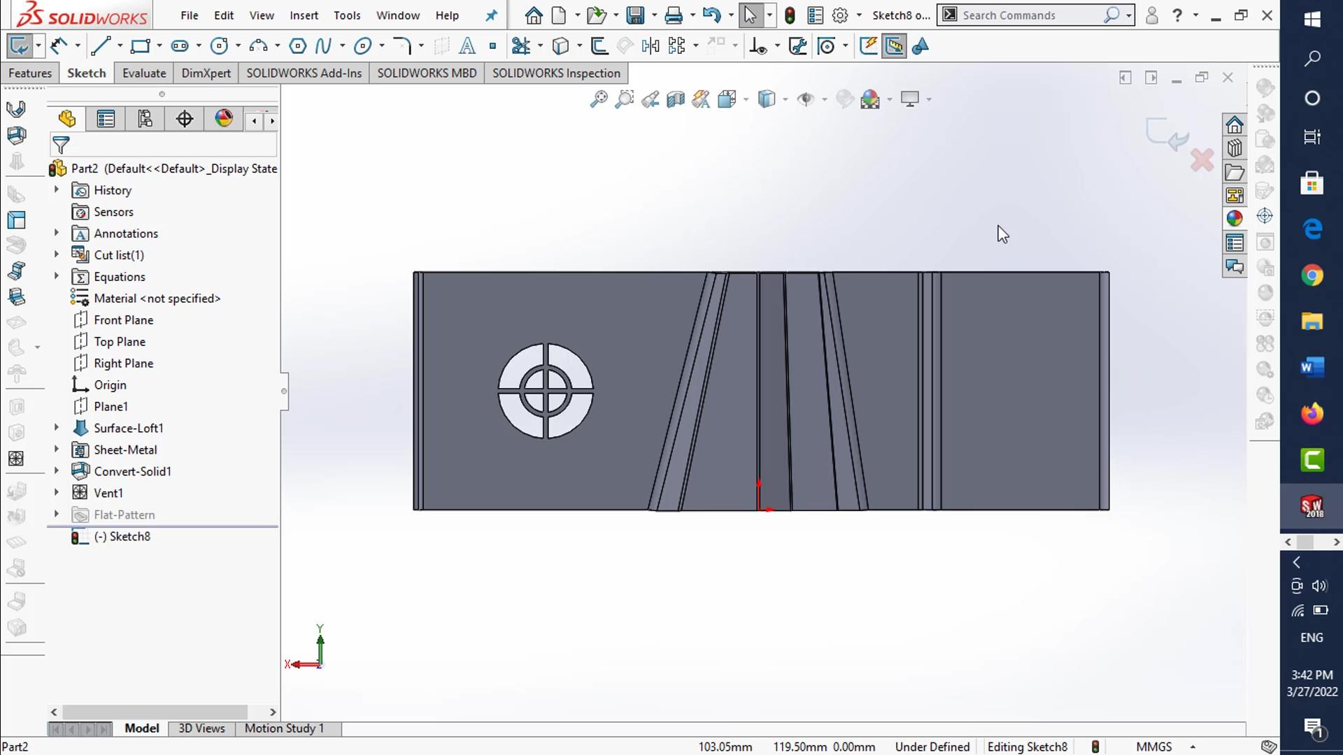 Solidworks Sheet Metal 26 Convert To Sheet Metal Grabcad Tutorials Solidworks Sheet Metal 26 Convert To Sheet Metal Grabcad Tutorials