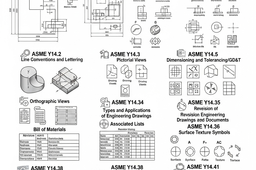 Overview Of ASME Y14 Series Drawing Standards GrabCAD Tutorials Overview Of ASME Y14 Series Drawing Standards GrabCAD Tutorials
