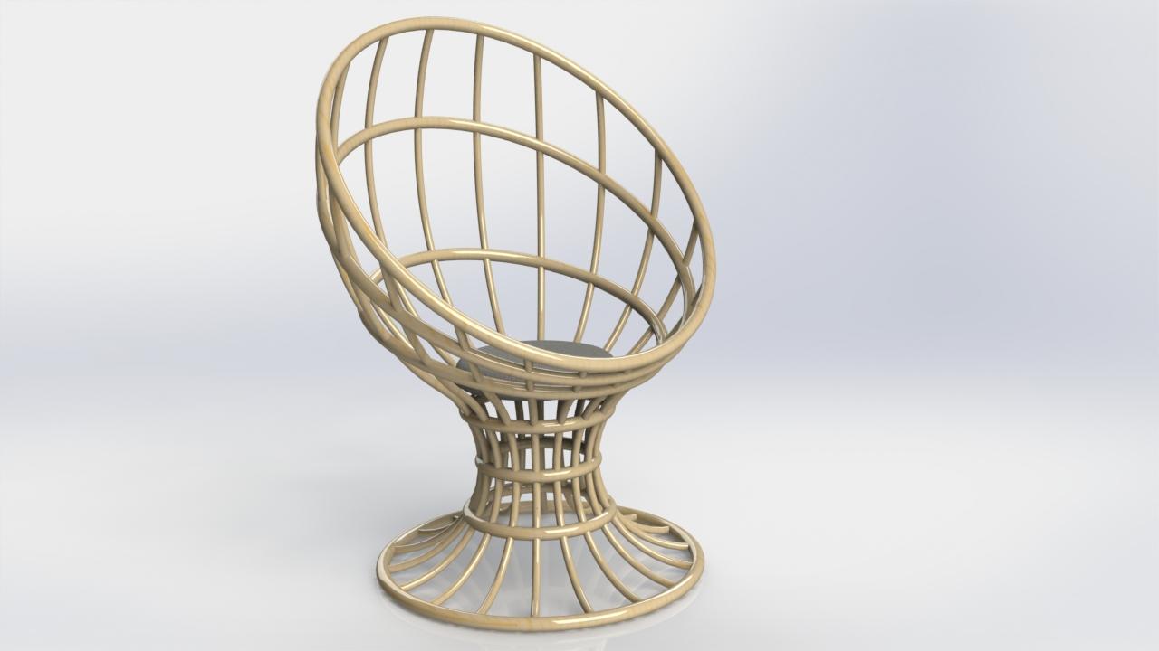 design chair by Solidworks software | GrabCAD USA | GrabCAD Groups