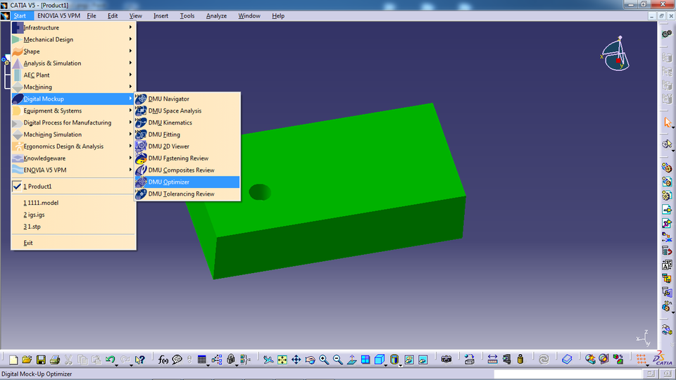 Is it possible to convert .stl file to .part file in catia v5? - GrabCAD