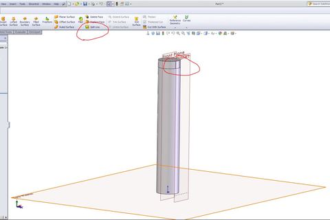 How to apply a point force in Solidworks SimulationExpress? - GrabCAD