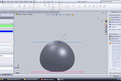 Tutorial: How to create an Angry Bird in Solidworks? - GrabCAD