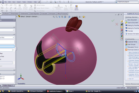 Tutorial: How to create an Angry Bird in Solidworks? - GrabCAD