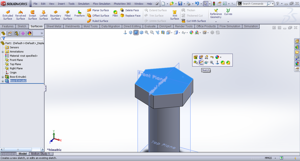 Tutorial - Modeling Unified screw threads on bolt in SolidWorks? - GrabCAD