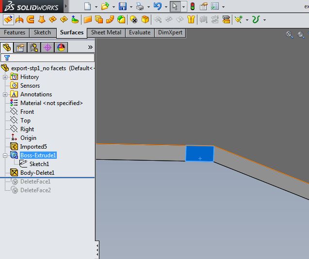 How to simplify this geometry that has loads of facets ? | GrabCAD ...