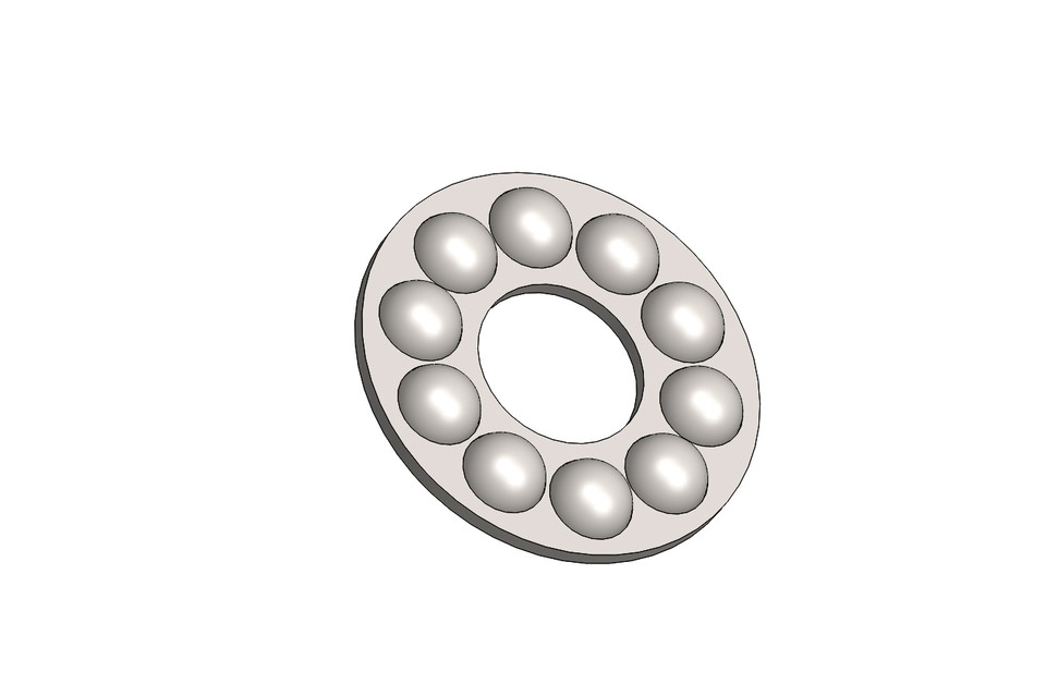 THRUST BEARING 3D CAD Model Library GrabCAD
