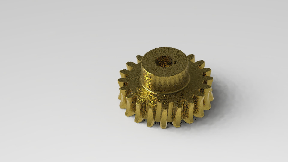 WORM AND WHEEL 3D CAD Model Library GrabCAD