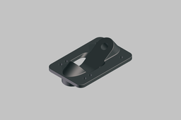 Drop baseplate for DH skateboards