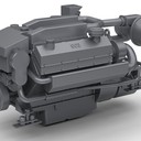 Cummins VT-903-M engine