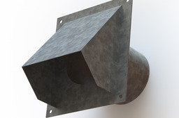 Exhaust Vent (with and without screen)