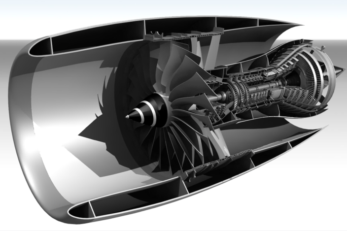 2-Spool High Bypass Turbofan