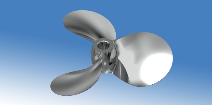 3 Bladed Propeller Autodesk Inventor STEP IGES 3D CAD Model 3-bladed-propeller-autodesk-inventor-step-iges-3d-cad-model