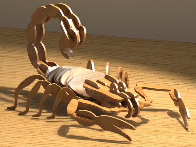 WoodCraft Scorpion