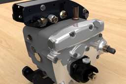 Velocette Venom Thruxton Gearbox/Clutch assembly