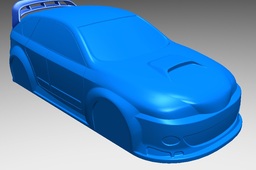 RC Subaru Body Shell