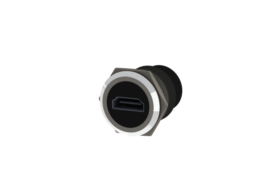 Connectors for Chassis Panel Mounting HDMI