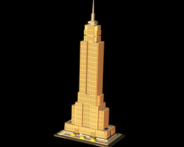 Empire State Building Recent Models 3d Cad Model Collection Grabcad Community Library