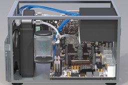 Watercooled mITX PC