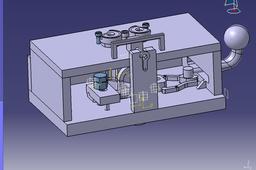 JIG for Drilling Top Holes of a Bearing Housing