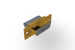 RECEPTACLE,D-SUB,15 PIN ASSEMBLY