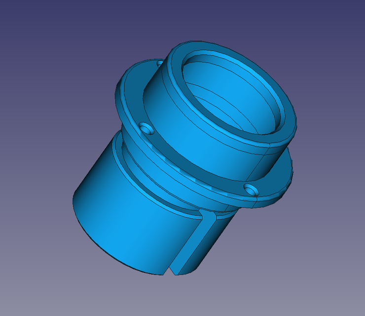 Electric Cord Pass-thru Flange Assembly