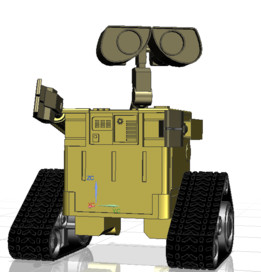 Wall E Recent Models 3d Cad Model Collection Grabcad Community Library