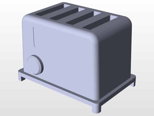 1 PART TOASTER